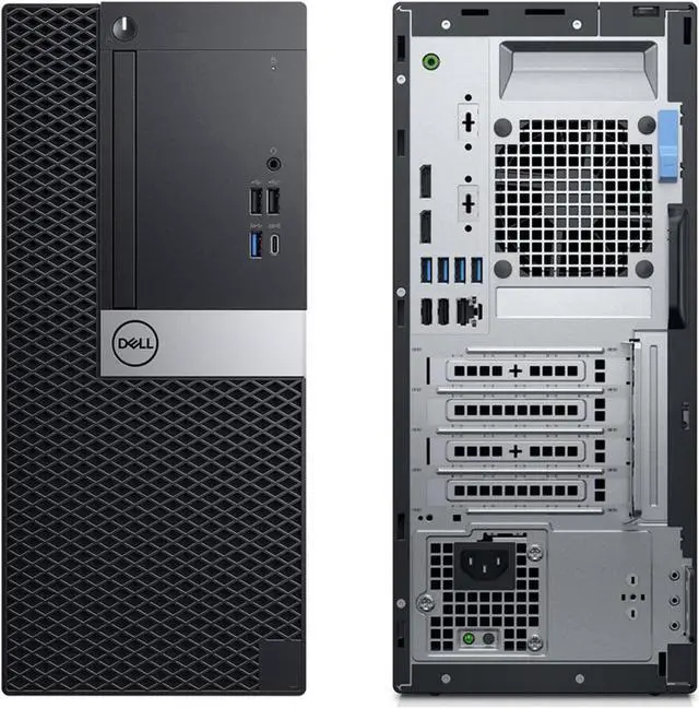 Alt view image 6 of 7 - Dell OptiPlex Tower Computer | Intel I7 Hexa-core 8th GEN | 512GB NVMe SSD | 16GB RAM | RX 550 GPU | Windows 11 Pro | Gaming Desktop PC