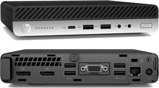 Alt view image 5 of 7 - Desktop PC HP ProDesk 600 G4 Tiny| Windows 11 Pro (Intel Core i5-8500T 8th Gen Processor| 512GB SSD| 16GB DDR4 RAM) Mini Business Computer