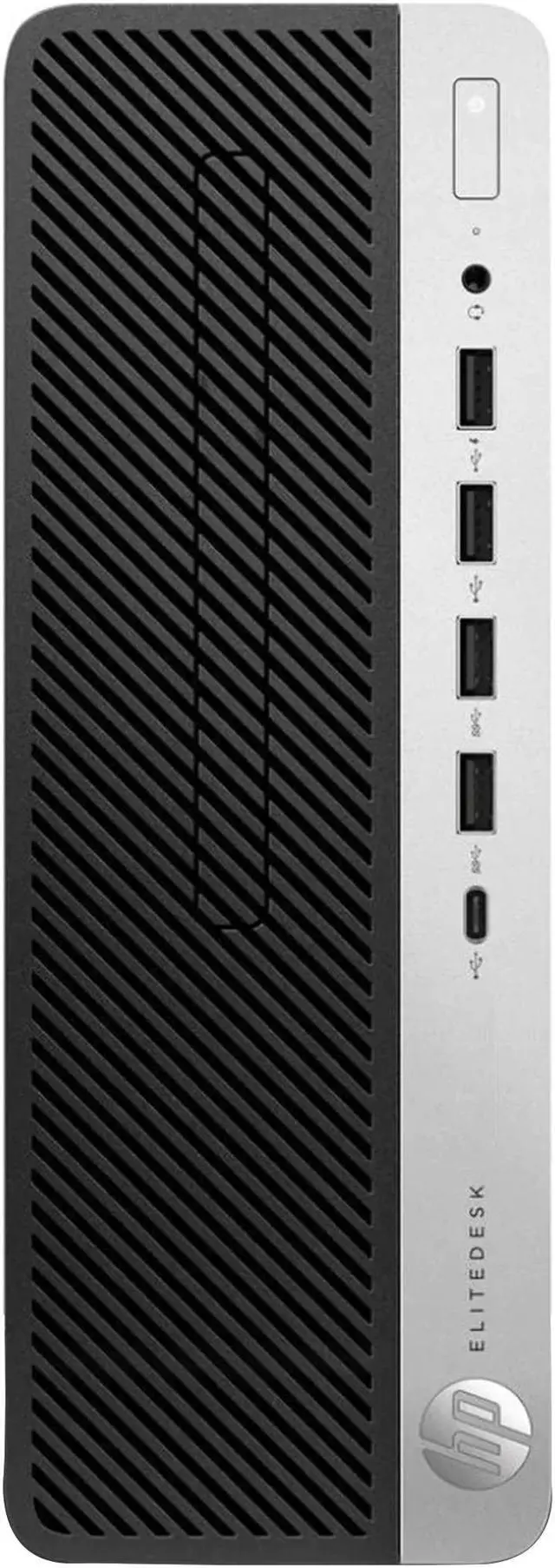 Alt view image 2 of 5 - Desktop PC HP EliteDesk 705 G4 SFF Business Computer (A10-9700/ 8GB RAM/ 512GB SSD/ Windows 10 Pro) AMD Processor