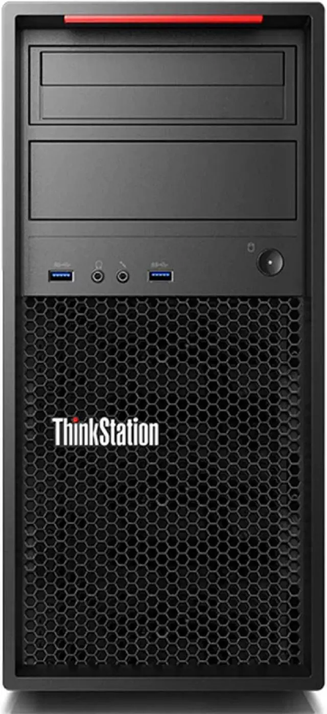 Alt view image 2 of 6 - Desktop PC Lenovo ThinkStation P320 Tower Computer (E3-1240 V6/ 512GB SSD + 1TB HDD/ 32GB DDR4 RAM/ Win 10 Pro/ Gaming Keyboard and Mouse) Intel Xeon Processor