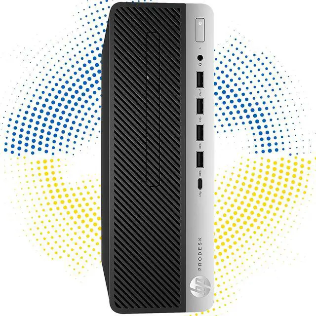 Alt view image 2 of 5 - Best Performance Desktop PC HP ProDesk 600 G3 SFF (Intel Core i7 Processor/ 2TB SSD/ 16GB DDR4 RAM/ Windows 10 Pro) Wireless Keyboard and Mouse - Black