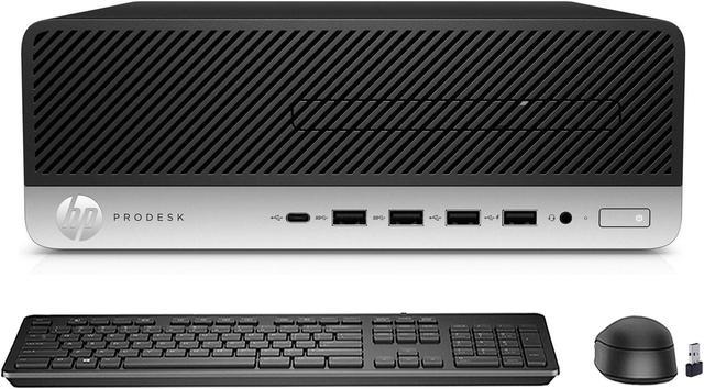 Refurbished: HP ProDesk 600 G3 SFF Desktop Computer PC, Intel Core