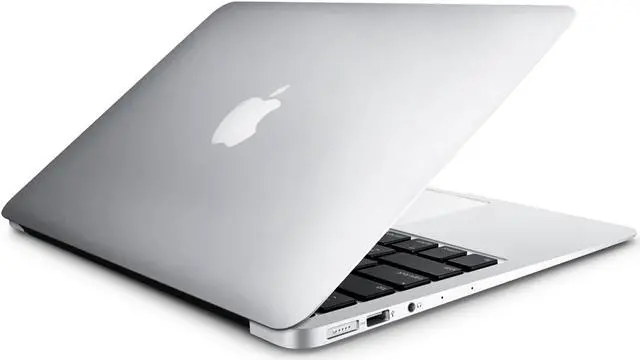 Alt view image 3 of 3 - A Grade - Apple 1466 MacBook Air Laptop, 13.3-inch display, intel Core I5 5th Gen, Mac OS, Up to 2.7GHz,4GB DDR3 RAM,128GB PCIe SSD, Intel HD Graphics 6000, Webcam,-Silver