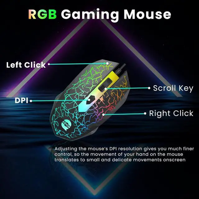 Alt view image 6 of 7 - AQB70 AQVIN Gaming Tower PC - Core I7 Processor Up to 4.0GHz | RTX GeForce 3060 12GB GDDR6 | 32GB RAM | 2TB Fast Storage | Windows 10 Pro | Gaming Keyboard & Mouse | WiFi Ready