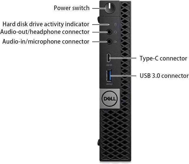 Main image of DELL OptiPlex 7050 Micro Tiny PC Desktop Computer | Intel  I5 7500T Processor Up to 3.30 GHz | 16GB DDR4 RAM  512GB M.2 SSD | Windows 10 Pro | USB WIFI & Bluetooth | HDMI | Wireless Keyboard & Mouse