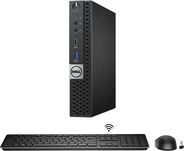 Main image of DELL OptiPlex 7050 Tiny/Micro Mini Desktop PC | Intel  I7 7700T Processor Up to 3.80 GHz | 16GB DDR4 RAM  1TB M.2 SSD | Windows 10 Pro | USB WIFI & Bluetooth | HDMI | Wireless Keyboard & Mouse