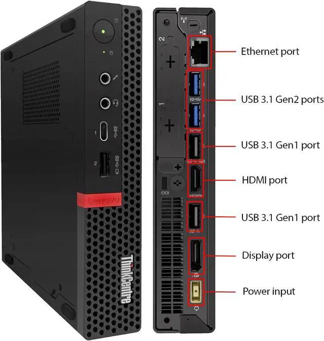 Refurbished: Lenovo Computer ThinkCentre M720q Mini/ Tiny