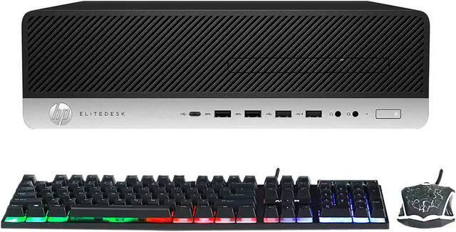 Alt view image 3 of 7 - HP Computers EliteDesk 800 G4 SFF High-Performance Gaming Desktop PC System | RTX 3050 6GB| Intel Hexa-Core i7-8700(8th Gen Processor Up to 4.60 GHz)  32GB DDR4 RAM | 1TB NVMe SSD | Windows 11 Pro