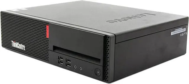 Alt view image 5 of 7 - Lenovo Computer ThinkCentre M910s SFF Business Desktop PC - Black (Intel i5 Quad-Core CPU Up to 3.60 GHz/ 8GB DDR4 RAM/ 1TB SSD/ Windows 10 Pro) Wireless Keyboard Mouse, USB WIFI and Bluetooth Adapter