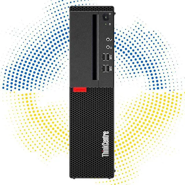 Alt view image 4 of 7 - Lenovo Computer ThinkCentre M910s SFF Business Desktop PC - Black (Intel i5 Quad-Core CPU Up to 3.60 GHz/ 8GB DDR4 RAM/ 1TB SSD/ Windows 10 Pro) Wireless Keyboard Mouse, USB WIFI and Bluetooth Adapter