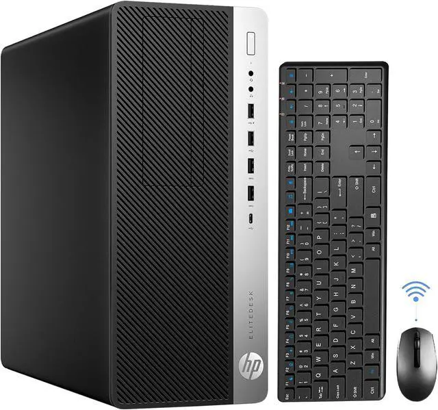 Main image of HP Business Desktop Computer HP ProDesk 600 G3 Micro Tower High-Performance PC | Intel Core I5 6500 Up to 3.60 GHz Processor | 32GB DDR4 RAM | 1TB SSD | Wireless Keyboard & Mouse | WIFI Bluetooth
