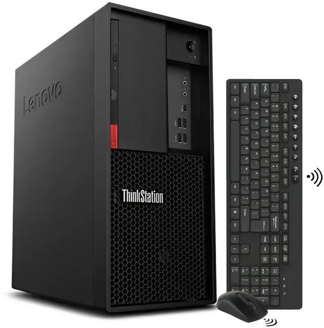 Main image of Lenovo ThinkCentre P330 Business Desktop Tower PC Windows 11 Pro Computer - Intel Hexa Core I5 8500 Processor Up to 4.10 GHz, 32GB DDR4 RAM, 512GB SSD, Bluetooth Adapter