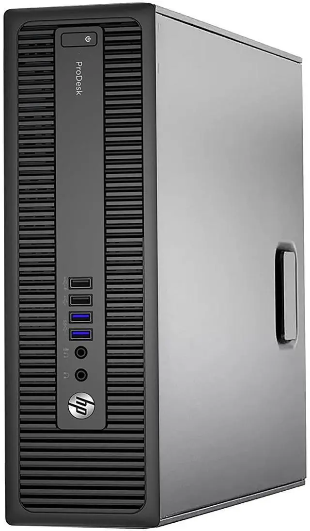 Alt view image 3 of 5 - HP ProDesk 600 G2 SFF Business Desktop PC - Intel Pentium G4400 Processor/ 16GB RAM/ 512GB NVMe SSD/ Windows 11 Pro/ Home & Office