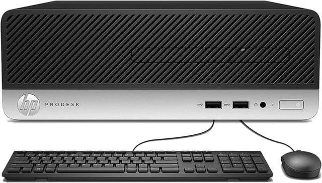 Alt view image 2 of 6 - HP ProDesk 400 G5 SFF Business Desktop PC Computer| Intel Core i3-8100 8th GEN @3.60 GHz| 16GB DDR4 RAM| 256GB SSD| Windows 11 Pro  | BT |Keyboard Adapter