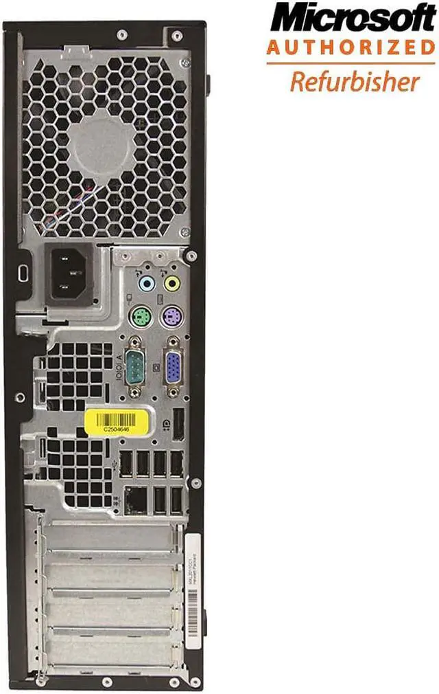 Alt view image 2 of 4 - HP Compaq 8200 SFF Desktop Computer Core i5 2400 8GB RAM 256GB SSD DVD Windows 10 Professional New Keyboard, Mouse,Power cord,WiFi Adapter