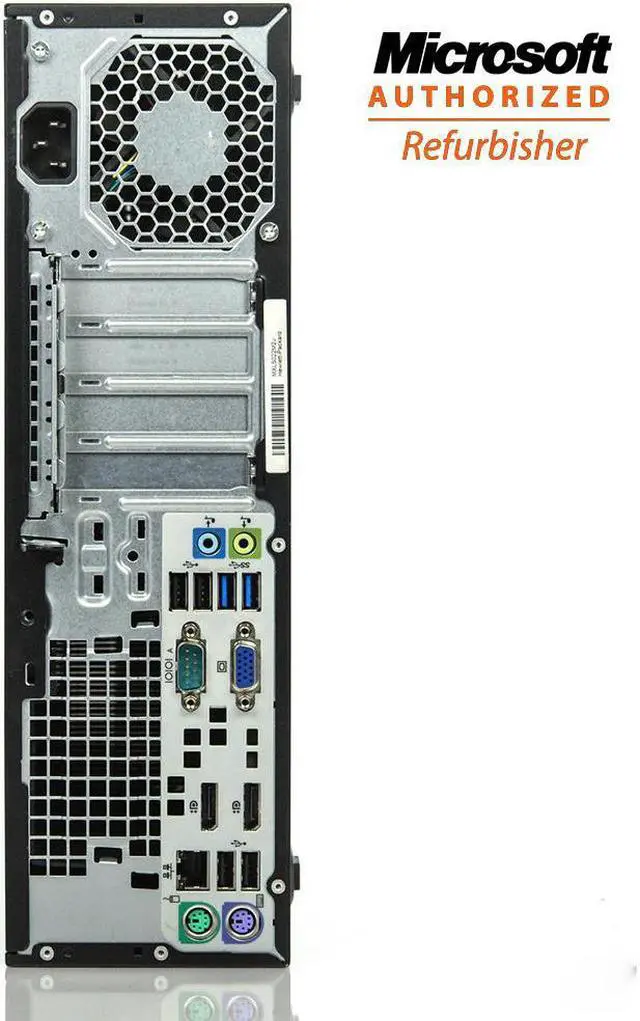 Alt view image 3 of 5 - HP ProDesk 600 G1 SFF Computer Intel Core i5 4570 8GB 256GB SSD DVD Windows 10 Home  New Keyboard, Mouse,Power cord,WiFi Adapter