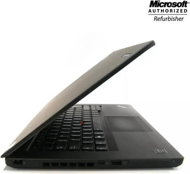 Alt view image 3 of 4 - Lenovo Thinkpad T450 Laptop 14" Intel Core  i5 5300U 8GB RAM 128GBSSD Bluetooth Windows 10 Home 64 Bit Webcam Power Adapter