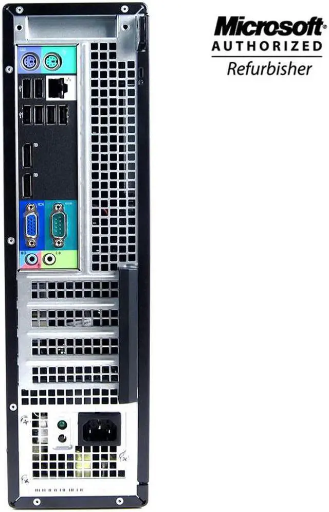 Alt view image 3 of 5 - Dell Optiplex 7010 Desktop Computer Intel Core i5 3470 8GB 320GB HDD DVD Windows 10 Home New Keyboard, Mouse,Power cord,WiFi Adapter