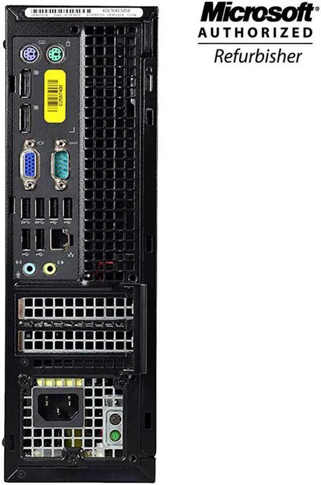 Alt view image 3 of 9 - Dell OptiPlex 9020 SFF Desktop PC Computer Intel Core i5 4570 16GB RAM 320GB HDD DVD Windows 10 Professional New keyboard,mouse,powercord,WiFi-Adapter
