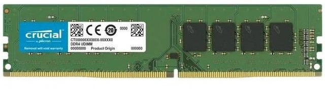 Main image of Crucial 8GB DDR4-2666(PC4-21300) UDIMM CL-19 1.2V Unbuffered Non-ECC288-PIN Desktop Memory - CT8G4DFRA266