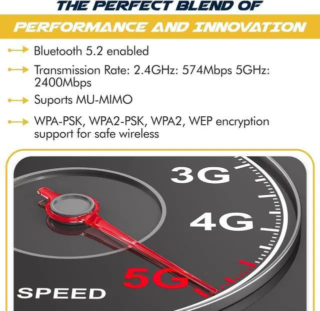Alt view image 6 of 7 - HighZer0 Electronics AX1650x Killer Series WiFi 6 Upgrade | Gaming WiFi Adapter | M.2 Wifi Card for PC | 2.4 Gbps WiFi for PC | Supports Bluetooth 5.2 & Intel, AMD, Windows 10+, Linux