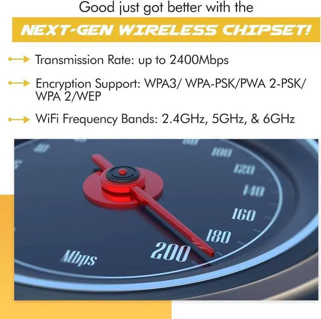 Alt view image 6 of 7 - WIFI 6E Laptop Upgrade Card Tri Band AX210NGW 2.4Gbps 802.11ax Wireless AX210 WiFi Bluetooth 5.2 No vPro