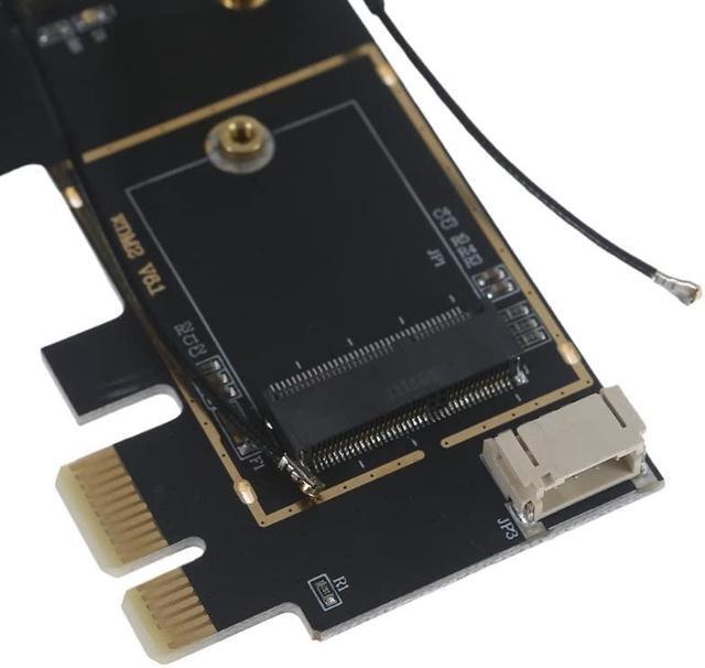 Alt view image 6 of 7 - AX1650x Killer Series Desktop Wi-Fi 6 Kit | 2.4 Gbps | Bluetooth 5.2 Support | PCIe x4 | No vPro AX200.NGWG.NVXX