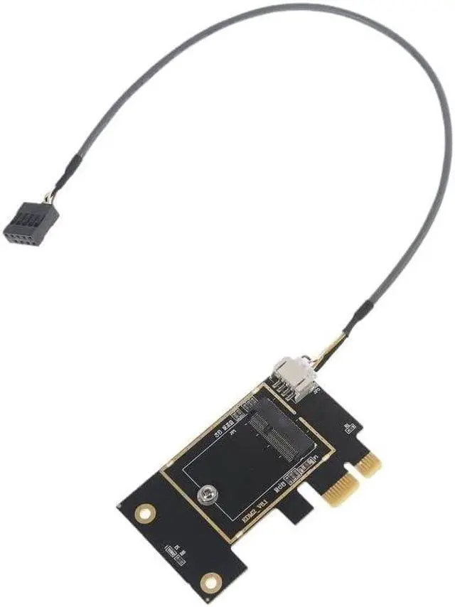 Main image of M.2 NGFF Wireless Card to PCI-e 1X Adapter M.2 Bluetooth-compatible Network Card To WIFI WLAN Converter Desktop for 8260
