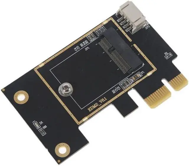 Alt view image 4 of 7 - M.2 NGFF Wireless Card to PCI-e 1X Adapter M.2 Bluetooth-compatible Network Card To WIFI WLAN Converter Desktop for 8260