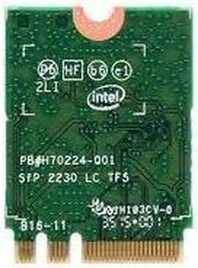 Alt view image 2 of 6 - Legacy M.2 Wi-Fi Adapter for Intel 7260 Wireless-AC | 867Mbps WiFi with Bluetooth 4.0 | 2.4GHz & 5GHz Network Card | 7260NGW Internal PC Wi-Fi Adapter