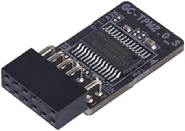 Alt view image 5 of 5 - Gigabyte GC-TPM2.0 SPI Module Compute Securely bus header key Trusted Platform