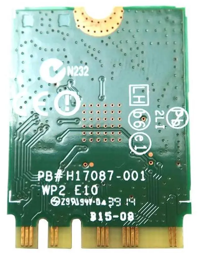 Alt view image 2 of 2 - Intel Dual Band Wireless-AC 7260 7260 WiFi + Bluetooth 4.0 Combo card For Lenovo N20 Chr omebook, FRU 04X6007 20200552 T440 T440S T440P X230S X240 X240S L440 W540 WLAN