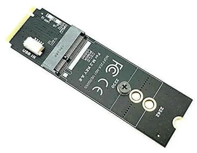 Main image of M.2 M-Key to A + E Key NGFF Slot Wifi Wireless Network Card M.2 NGFF PCI Express to E Key Card M-Key to A-E Key M.2 Wifi Adapter