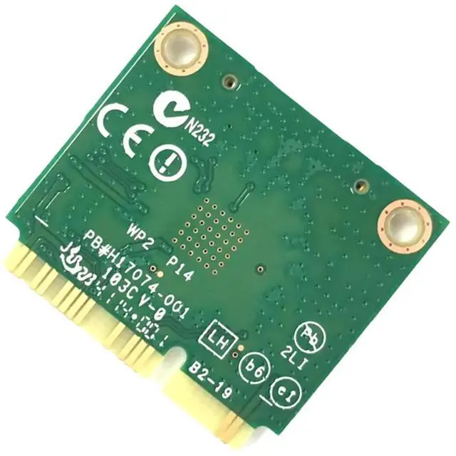 Alt view image 3 of 3 - HighZer0 Electronics Wireless-AC 7260 Half Mini PCIe Network Card | 867 Mbps with Bluetooth 4.0 Support | HMC WLAN Replacement Part 7260.HMWG Wi-Fi Card 7260HMW