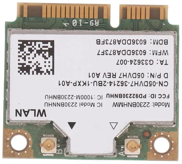 Alt view image 2 of 4 - Legacy Mini-PCIe Wi-Fi Card for Intel 2230 | Half Mini PCIe Network Card | 300 Mbps with Bluetooth Support | HMC WLAN Replacement Part 2230BNH Wi-Fi Card 2230BNHMW