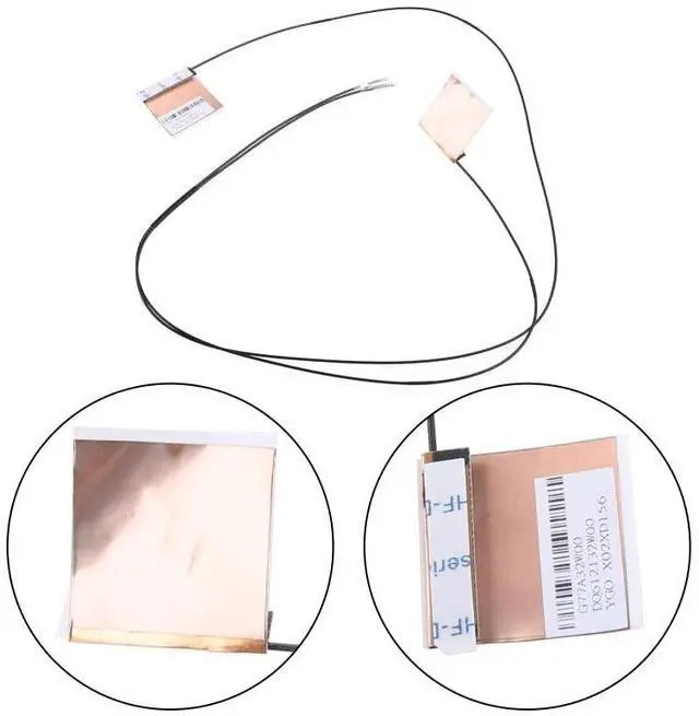 Alt view image 3 of 7 - Internal Laptop WiFi Antenna for PC, Notebook, Desktop & Motherboard | 2.4GHz/5GHz/6GHz | 4th Generation U.FL (Compatible with MHF4) Connectors on M2 Wi-Fi Cards | 2-Pack