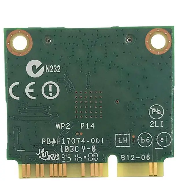 Alt view image 3 of 6 - HighZer0 Electronics Wireless-AC 8260 Half Mini PCIe Network Card | 867 Mbps with Bluetooth 4.2 Support | HMC WLAN Replacement Part 8260.HMWG Wi-Fi Card 8260HMW