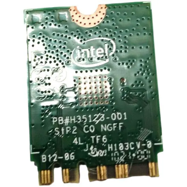 Alt view image 2 of 2 - Intel Dual Band Wireless-AC 7265 802.11ac, Dual Band, 2x2 Wi-Fi + Bluetooth 4.0 - (7265NGW)