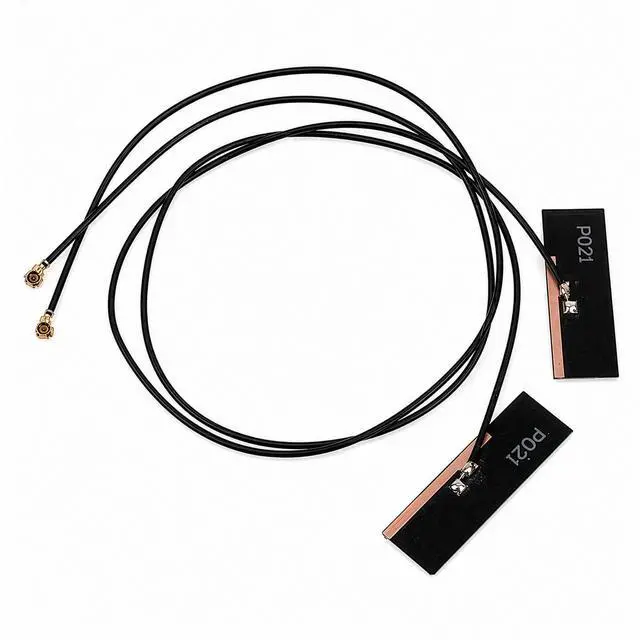 Main image of WiFi Antenna for PC Desktop Laptop Motherboard | 1-Pair 50cm (20in) | Internal Antenna Cables Compatible with MHF4, IPEX4 & 4th Gen U.FL | For M.2 NGFF WiFi Cards AX200 AX210 BE200