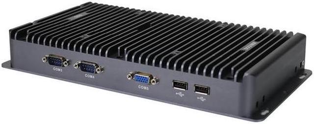 Alt view image 4 of 4 - Fanless Mini PC, Industrial Computer, IPC, HUNSN IX02, I5 8250U 8260U 8265U, TPM2.0, 9-36V, Watchdog, WOL, 4G supported, 4 x LAN, 4 x COM, Barebone, NO RAM, NO Storage, NO System