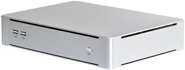 Alt view image 2 of 5 - HUNSN 8K Mini PC, Small Server, Gaming Computer, BM28, Intel XEON D-1581, Windows 11 or Linux Ubuntu, AMD Radeon RX 6400 4G Graphic, Wi-Fi 6, BT 5.2, DP1.4a, HDMI2.1, 64G RAM, 512G NVME SSD, 5TB HDD