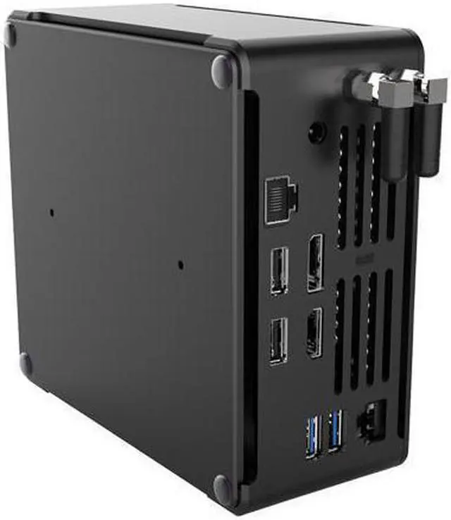 Alt view image 5 of 5 - 4K Mini PC, HTPC, NUC, Small Server, Support Proxmox, Vmware, ESXI, KODI, Intel 8 Cores I9 9980HK, HUNSN NBY02, DP, HDMI, TYPE-C, 2 x LAN, Barebone, NO RAM, NO Storage, NO System