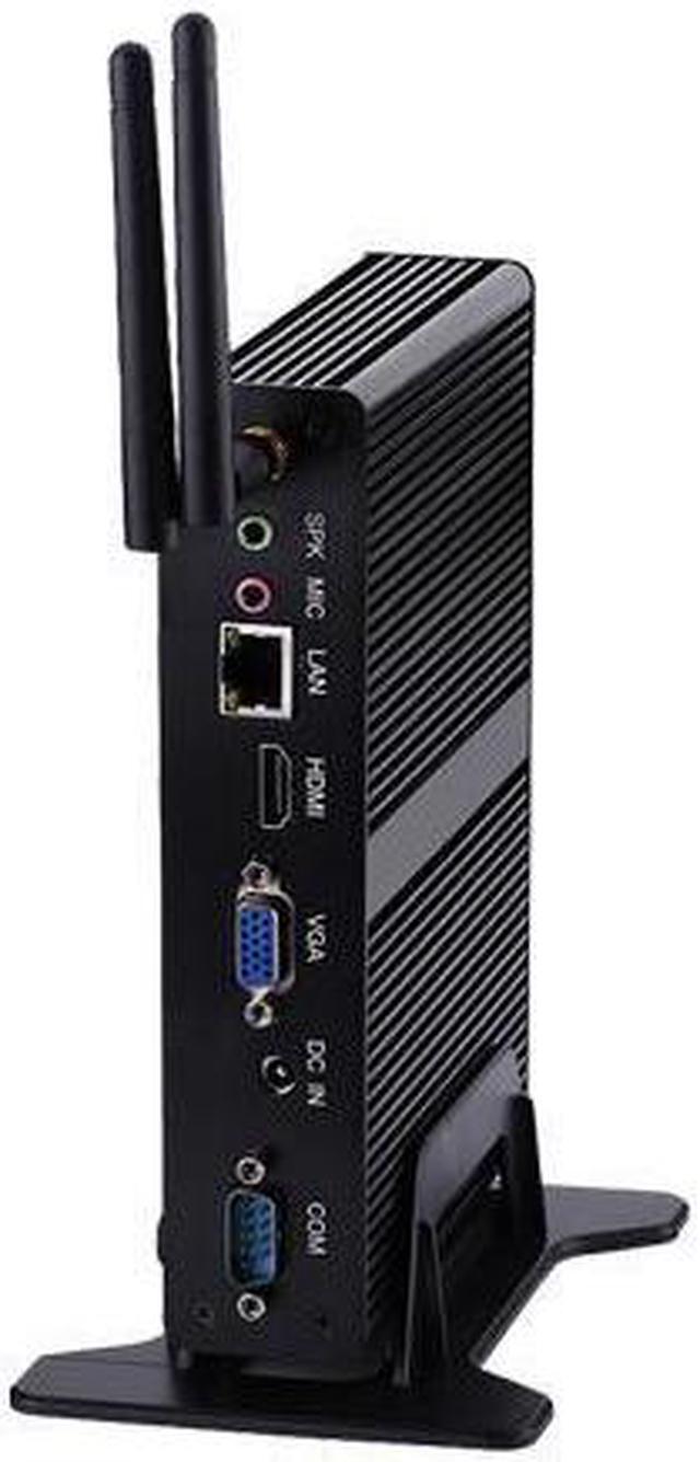 Alt view image 6 of 7 - Fanless Mini PC, Desktop Computer, HUNSN BM10, J1900 N3510 N3520, HTPC, Nano Kodi Box, WiFi, BT, 2 x COM, VGA, HDMI, USB3.0, 4 x USB2.0, LAN, Barebone, NO RAM, NO Storage, NO System