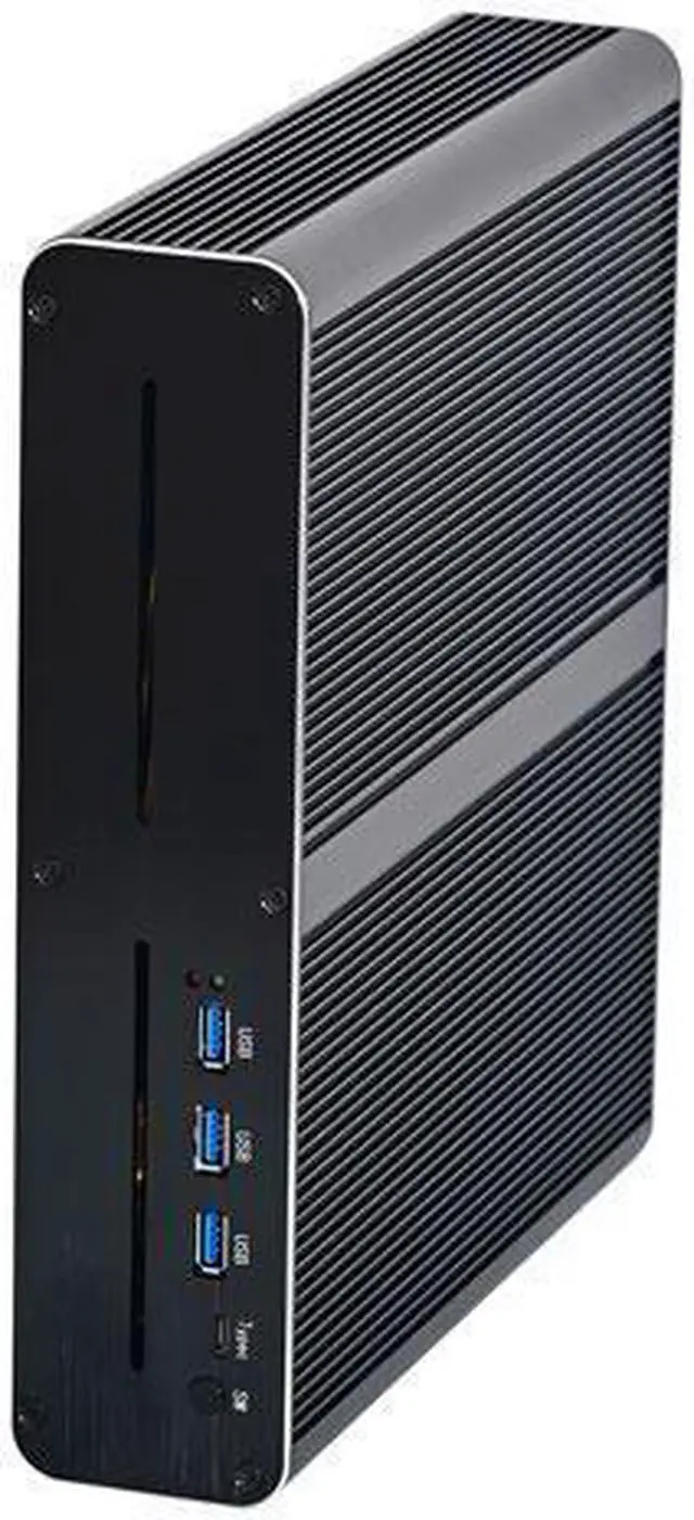 Alt view image 3 of 7 - 8K Mini PC, Intel 8 Core I7 10870H, HUNSN BM23f,Gaming Computer, HTPC, Support Proxmox, Esxi,  3G Graphic, DVI, DP, HDMI, TypeC, Barebone, NO RAM, NO Storage, NO System