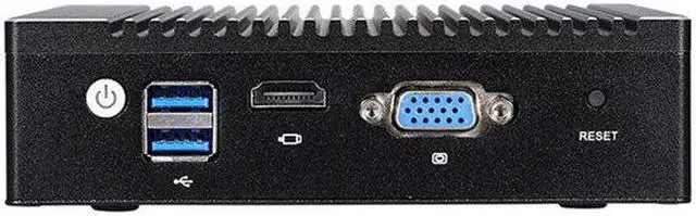 Alt view image 2 of 5 - Firewall, Intel Pentium N3700, HUNSN RH02, Mikrotik, pFsense, OPNsense, VPN, Network Security Micro Appliance, Router PC, WiFi, VGA, HDMI, 2 x USB, 4 x I255-V B3, Sim Slot, 8G RAM, 128G SSD