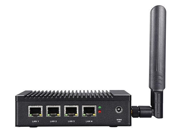 Firewall Appliance HUNSN RJ16 - Intel Core I7, 6 Ports 2.5GbE, 2 Ports SFP+ 10GbE, 8Go RAM, 256Go SSD