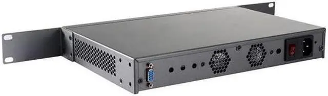 Alt view image 6 of 6 - Firewall Hardware, Mikrotik, VPN, Network Security Appliance, Intel Atom D525, NRS01, Router PC, 4 x Intel Gigabit LAN/2USB/COM/VGA/Fan,(2G RAM/32G SSD)