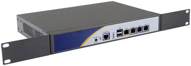 Alt view image 5 of 6 - Firewall Hardware, Mikrotik, VPN, Network Security Appliance, Intel Atom D525, NRS01, Router PC, 4 x Intel Gigabit LAN/2USB/COM/VGA/Fan,(2G RAM/32G SSD)