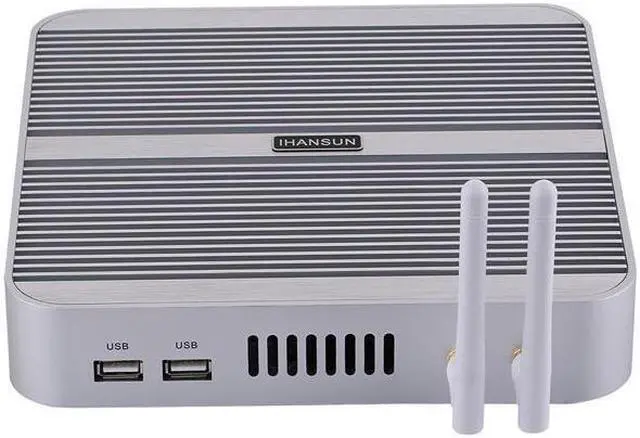 Alt view image 2 of 4 - HUNSN 4K Fanless Mini PC, Desktop Computer, Server, I5 8250U 8259U 8260U 8265U 8350U, BM01, Windows 11 or Linux Ubuntu, VGA, HDMI, 4 x USB3.0, 2 x USB2.0, LAN, 0 RAM, 0 Storage, Barebone No System