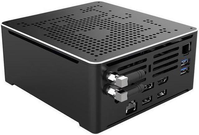 NeweggBusiness - HUNSN 8K Mini PC, Gaming Computer, BM33k, Core I7 12650H,  HTPC, Kodi, Windows 11 or Linux Ubuntu, Wi-Fi 6, RTX3060 12G Graphic, 2 x  HDMI, 2 x DP, Full-featured Type-C